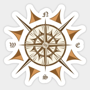 Compass Sticker